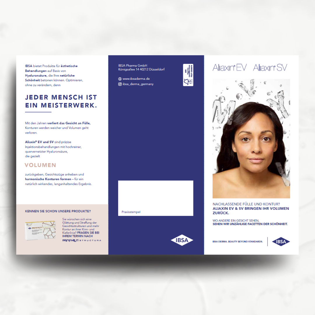 Bild von Patientenflyer Aliaxin® „Volume“  10 Stück